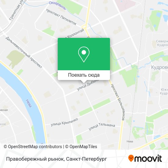 Карта Правобережный рынок