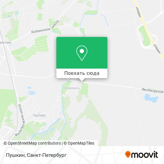 Карта Пушкин