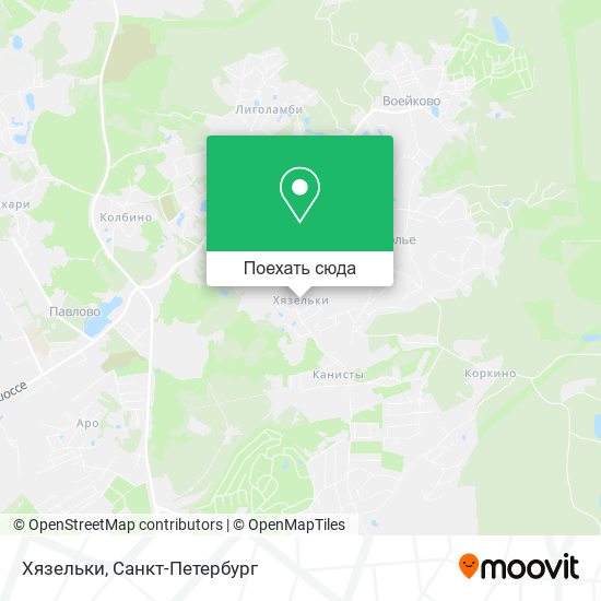 Карта Хязельки