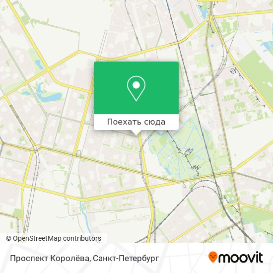 Ул королева спб карта