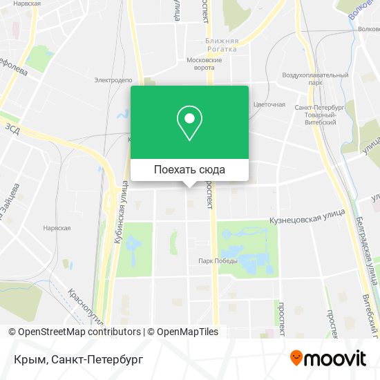 Карта Крым