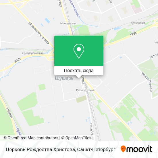Карта Церковь Рождества Христова
