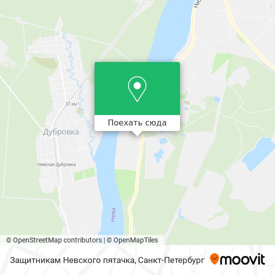 Карта Защитникам Невского пятачка