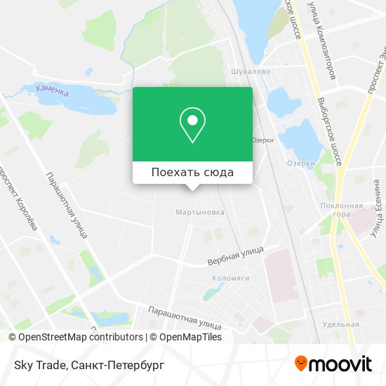 Карта Sky Trade