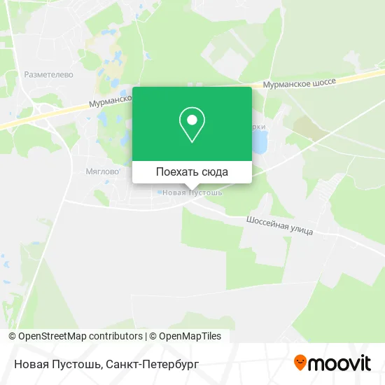 Карта Новая Пустошь