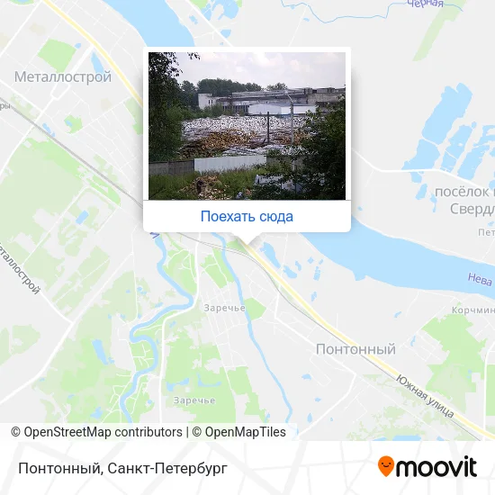 Карта Понтонный