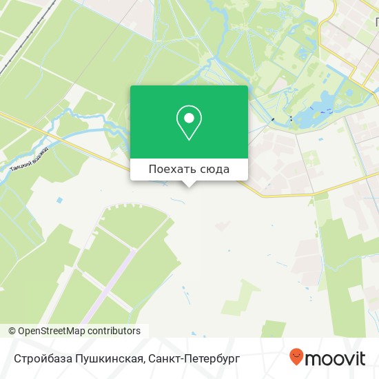 Карта Стройбаза Пушкинская