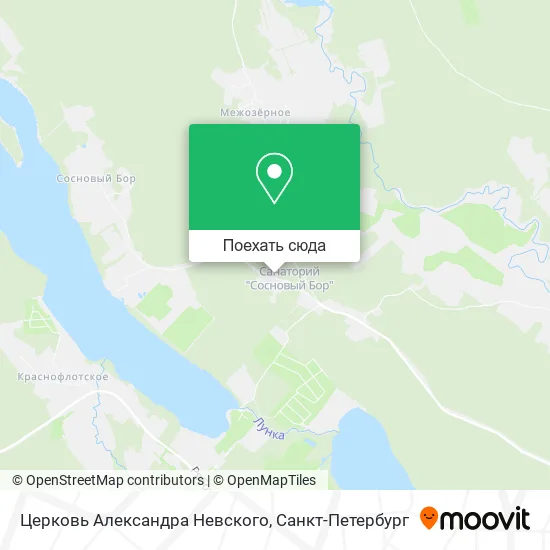 Карта Церковь Александра Невского