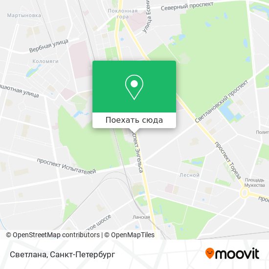 Карта Светлана