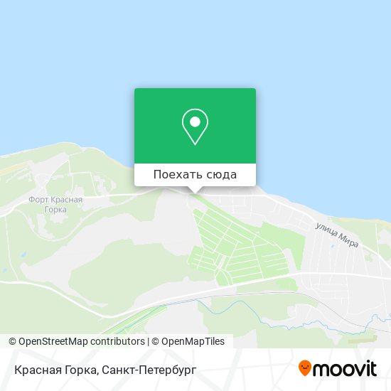 Карта Красная Горка
