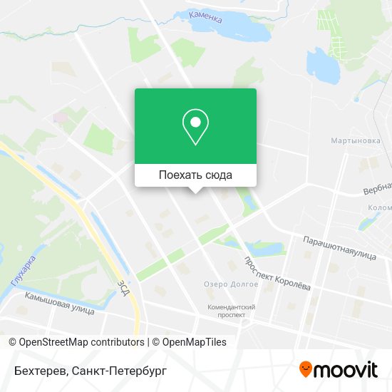 Карта Бехтерев