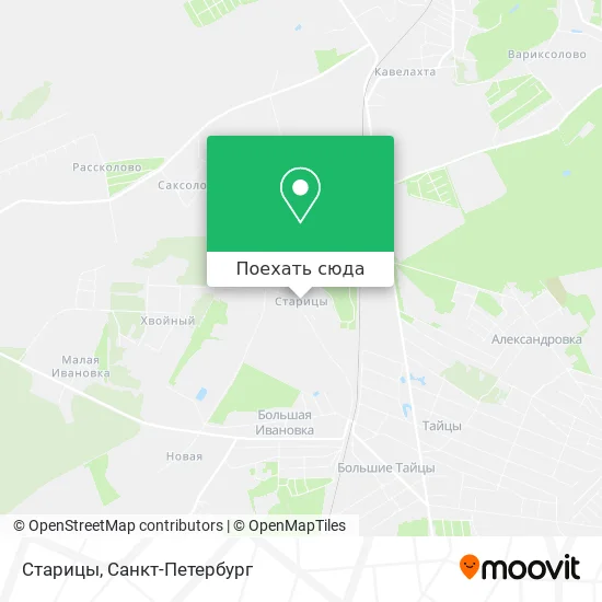 Карта Старицы