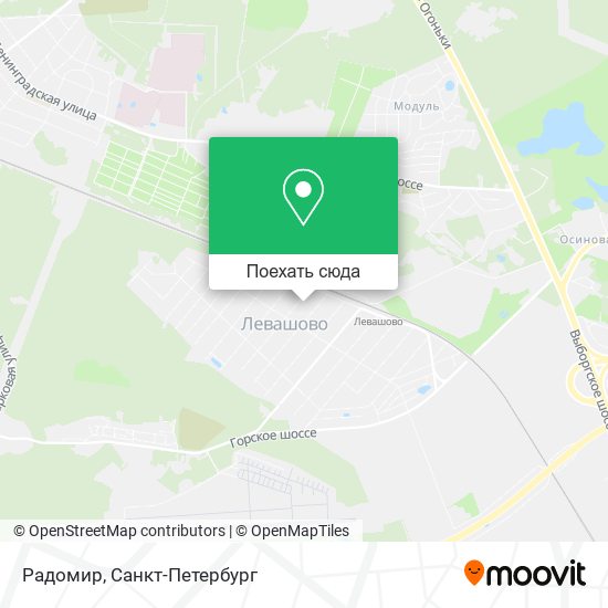 Карта Радомир