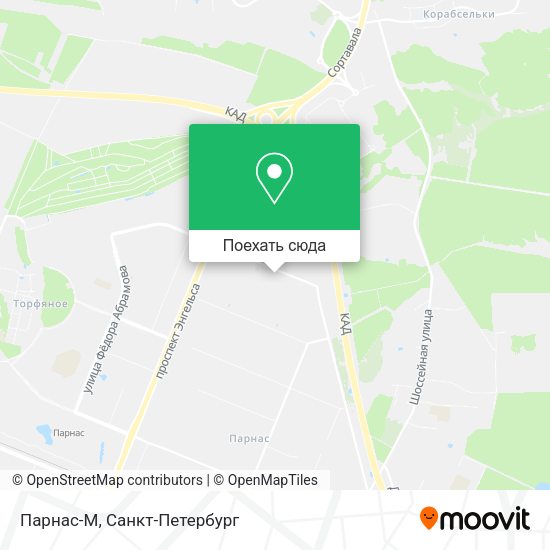 Карта Парнас-М