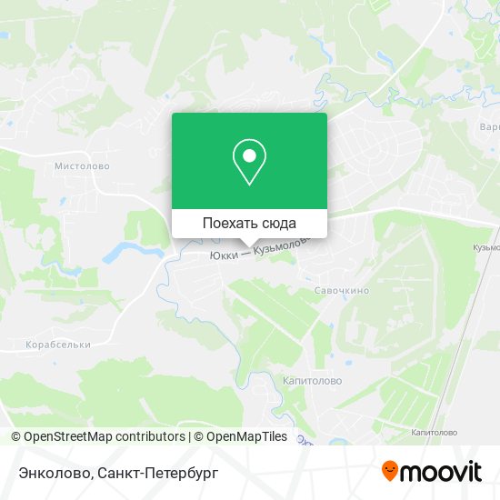 Карта Энколово
