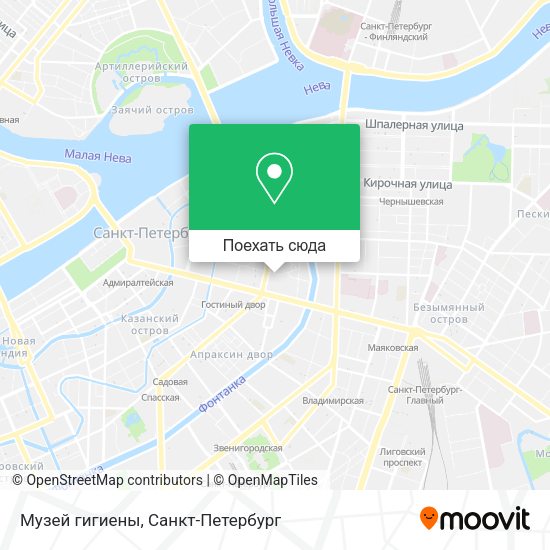 Карта Музей гигиены