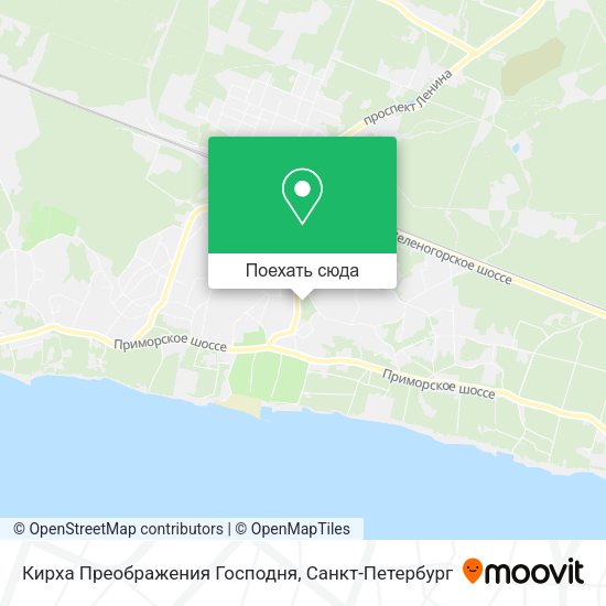 Карта Кирха Преображения Господня