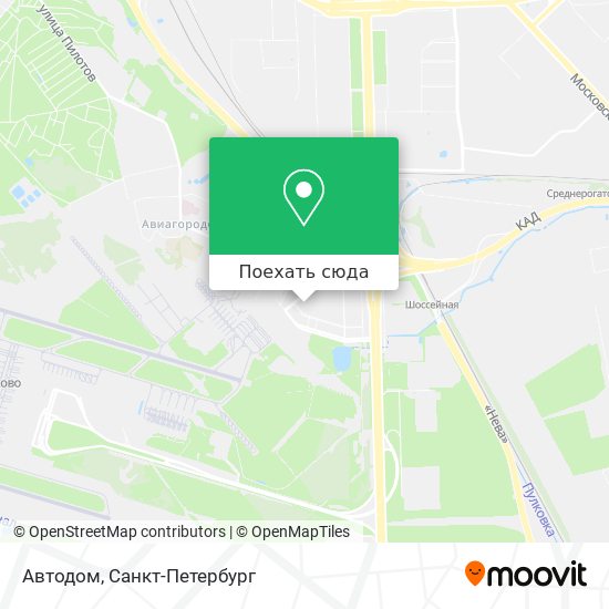 Карта Автодом
