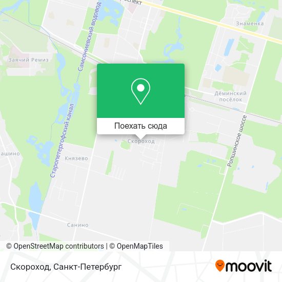 Карта Скороход