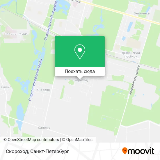 Карта Скороход