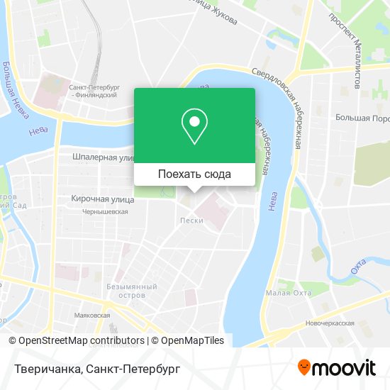 Карта Тверичанка