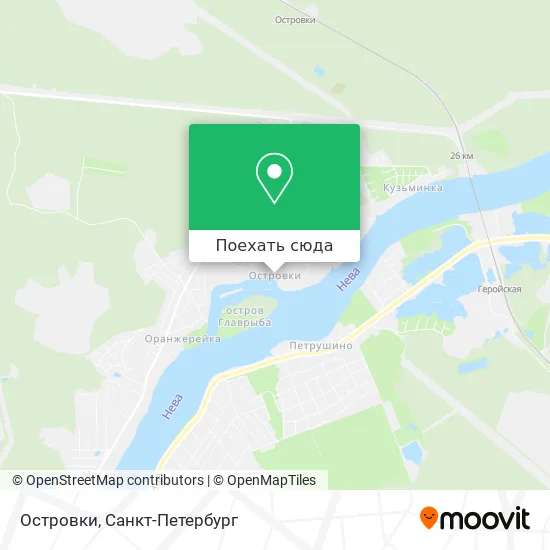 Карта Островки