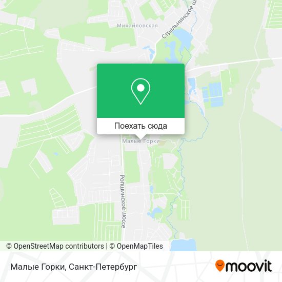 Карта Малые Горки