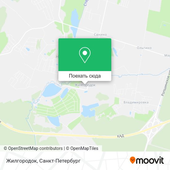 Карта Жилгородок