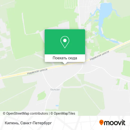Карта Кипень