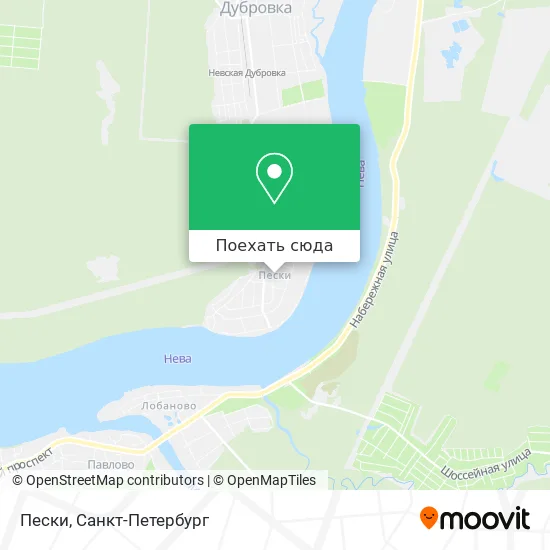 Карта Пески