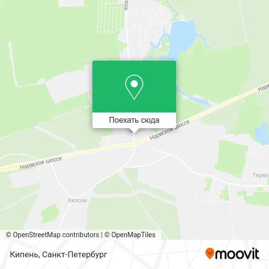 Карта Кипень