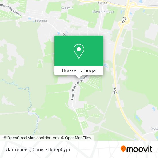 Карта Лангерево