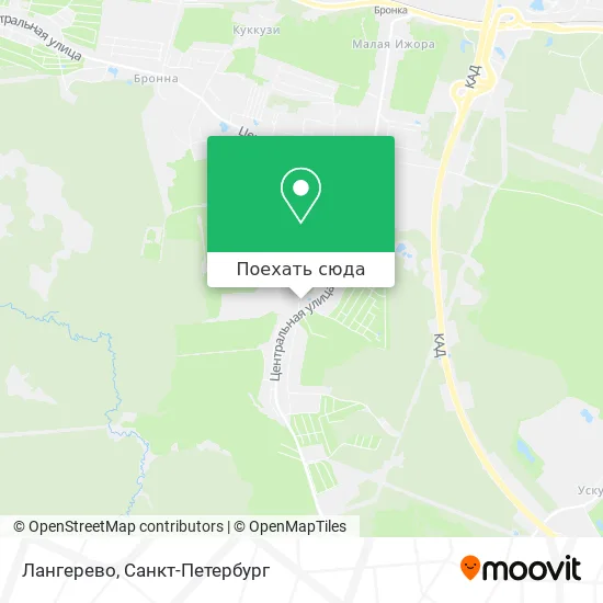 Карта Лангерево