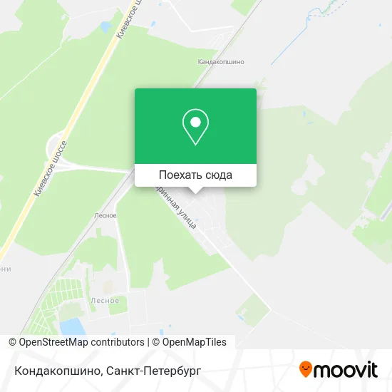 Карта Кондакопшино