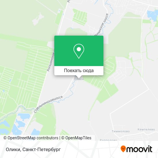 Карта Олики