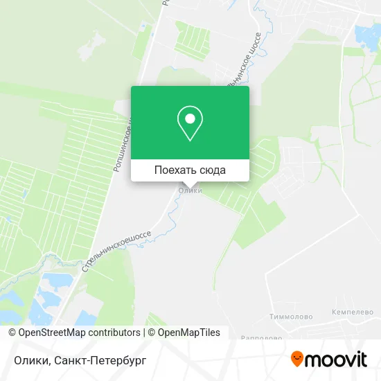 Карта Олики