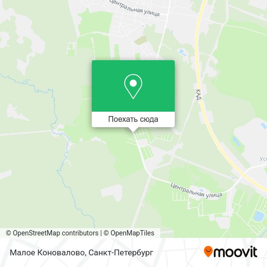 Карта Малое Коновалово
