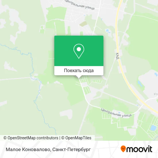 Карта Малое Коновалово