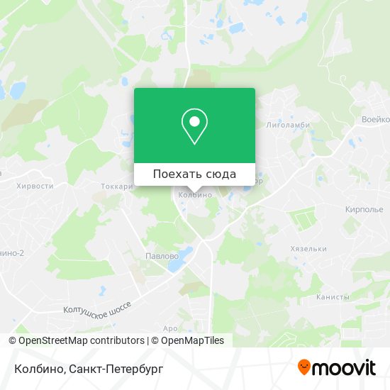 Карта Колбино