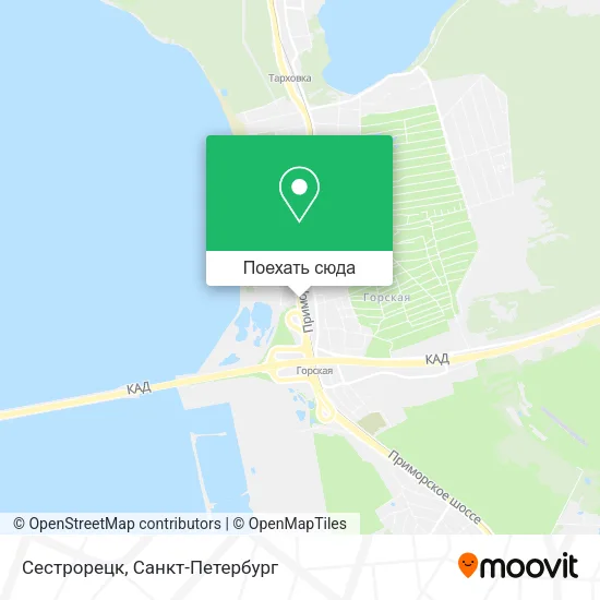 Карта Сестрорецк
