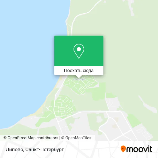 Карта Липово