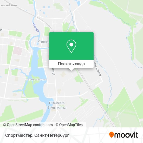 Карта Спортмастер