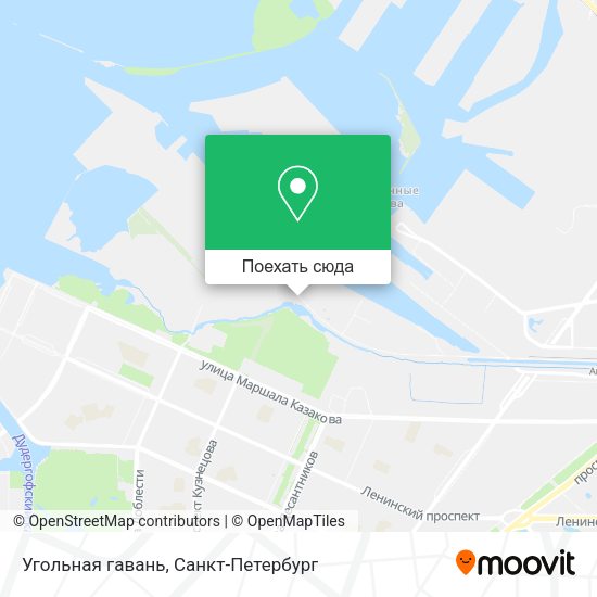 Карта Угольная гавань
