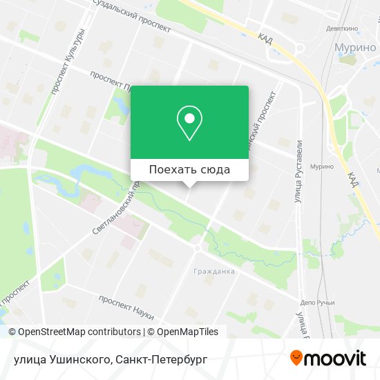 Санкт петербург улица ушинского 6 мои документы