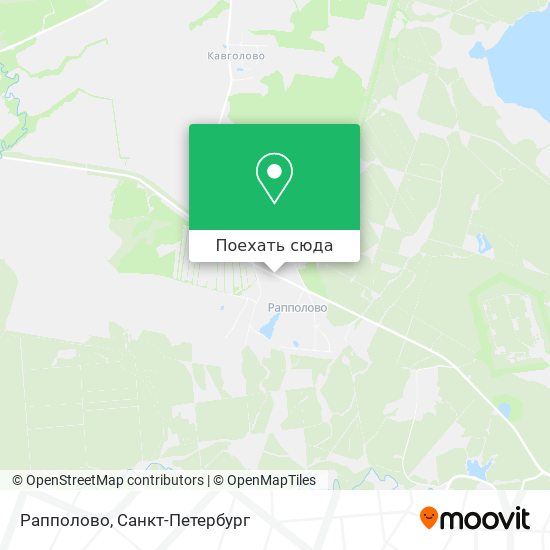 Карта Рапполово
