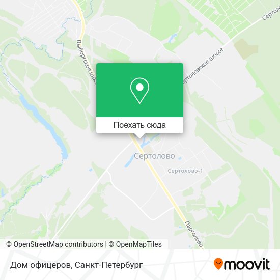Карта Дом офицеров