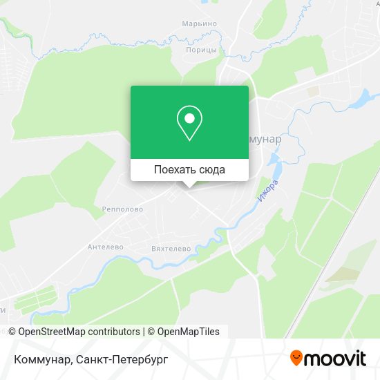 Карта Коммунар