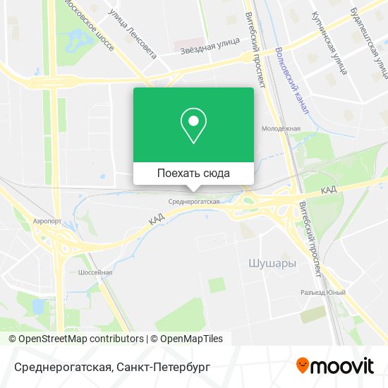 Карта Среднерогатская