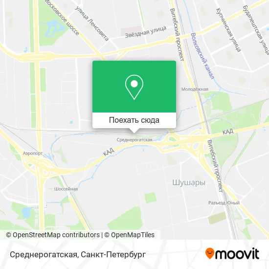 Карта Среднерогатская