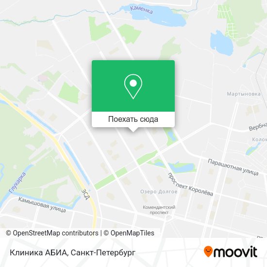 Карта Клиника АБИА